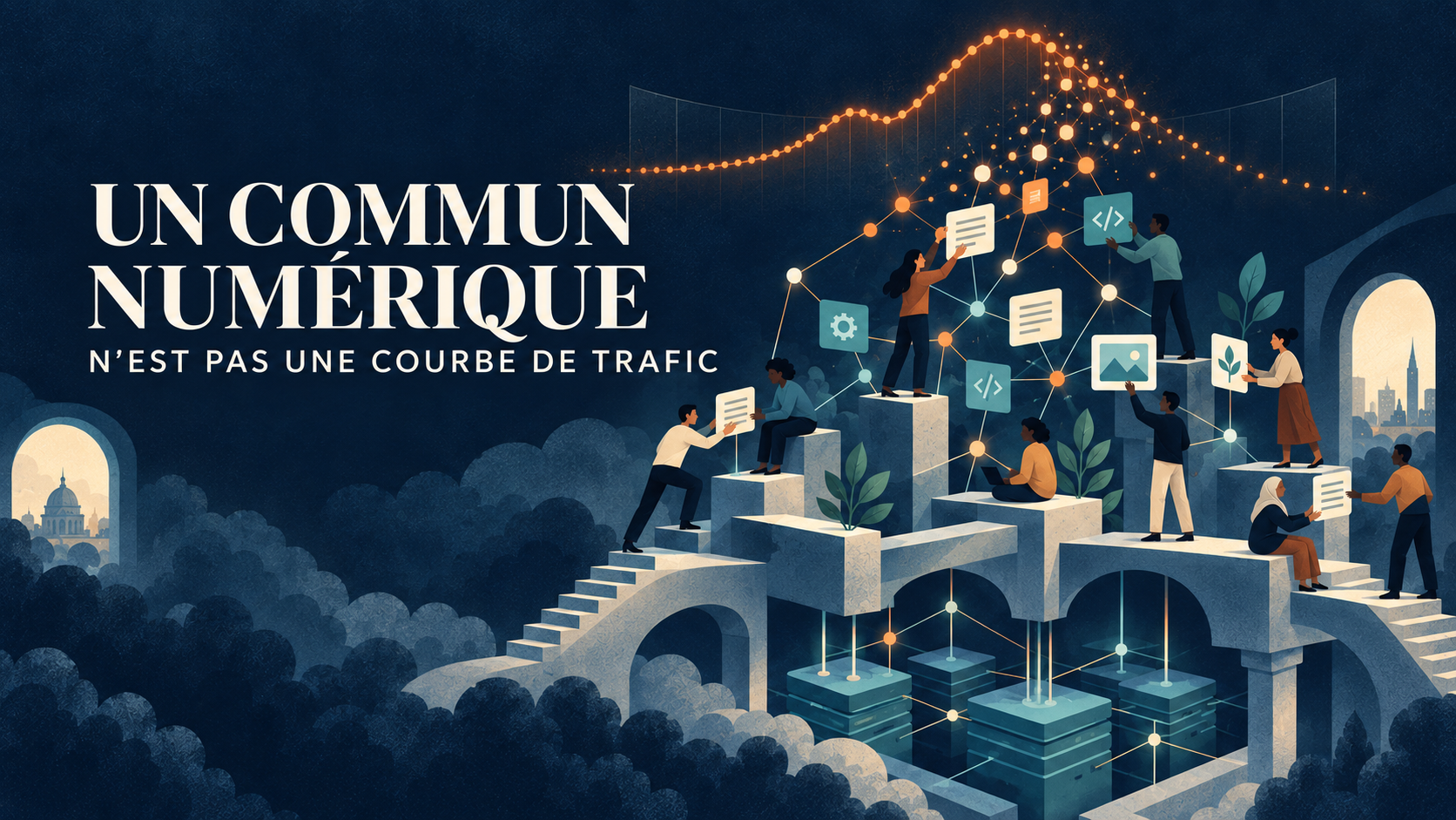 Un commun numérique n'est pas une courbe de trafic