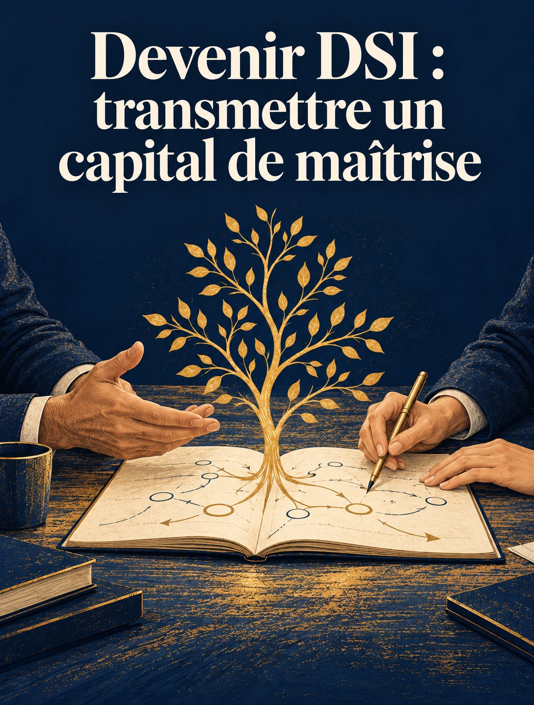 Devenir DSI : transmettre un capital de maîtrise — illustration